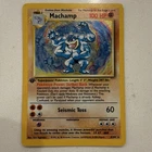 WOTC Pokemon TCG Machamp 8/102 Base Set Holo Rare Unlimited 1999 1st Edition