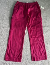 Koi Stretch Scrub Pants Women’s Medium Petite Lipstick Pink Krysta Cargo Nursing