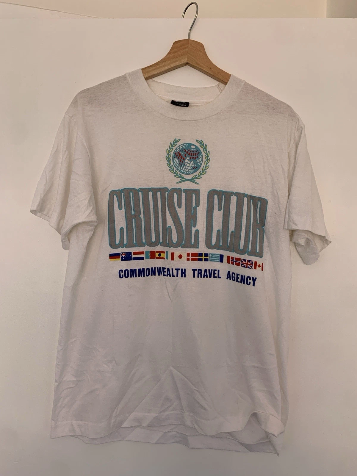 Vintage Men’s T Shirt Cruise Club Camp