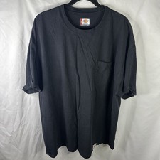 Genuine Dickies Work T-Shirt Men  s Size 3XL Black Short Sleeve Pocket