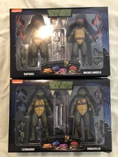 TMNT NECA Leonardo Donatello Michelangelo Raphael Teenage Mutant Ninja Turtles