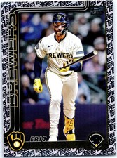 2025 Topps Update #US30 Eric Haase Topps Logo Foil