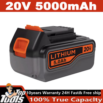 Neu 20V 5.0AH Li-Ion LBXR20 Akku für Black & Decker MAX Matrix LCS1620 LBX20 DE