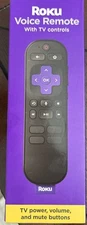 New Roku Voice Remote With TV controls TV Remote Control Black