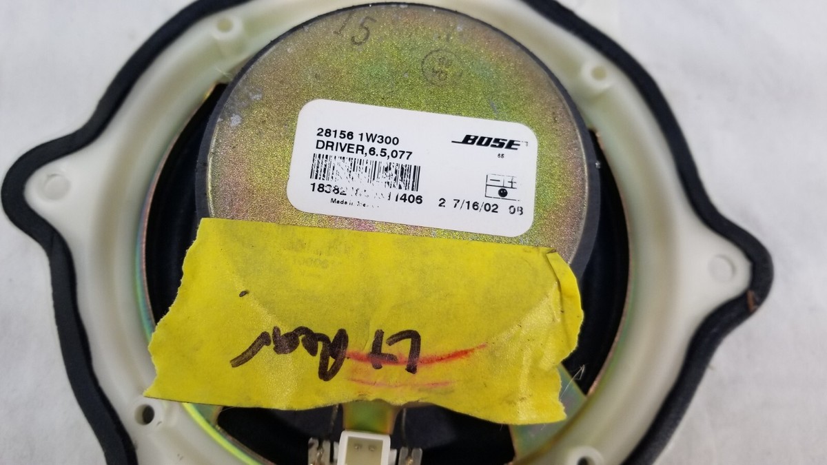Bose 1997-2003 Infiniti QX4 Front or Rear Door Speaker 28156-1W300