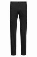  198 Hugo Boss Men's Black Gerald Slim Fit Casual Pants Cotton 36 x 33 yja2020