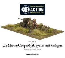Bolt Action WGB-AM-25 USMC M3A1 37mm Anti-Tank Gun US Marines WW2 ATG