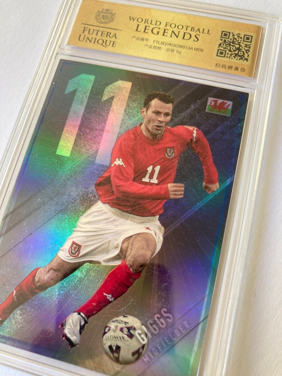 2018 Futera Unique World Football Legends 5gr Silver-Ryan Giggs
