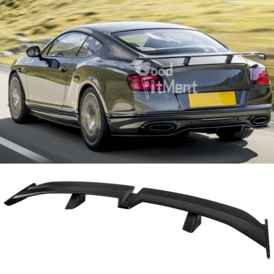 Für Bentley Continental GT 55'' Mattschwarz Heckflügel Heckspoiler Wing Pro-Race
