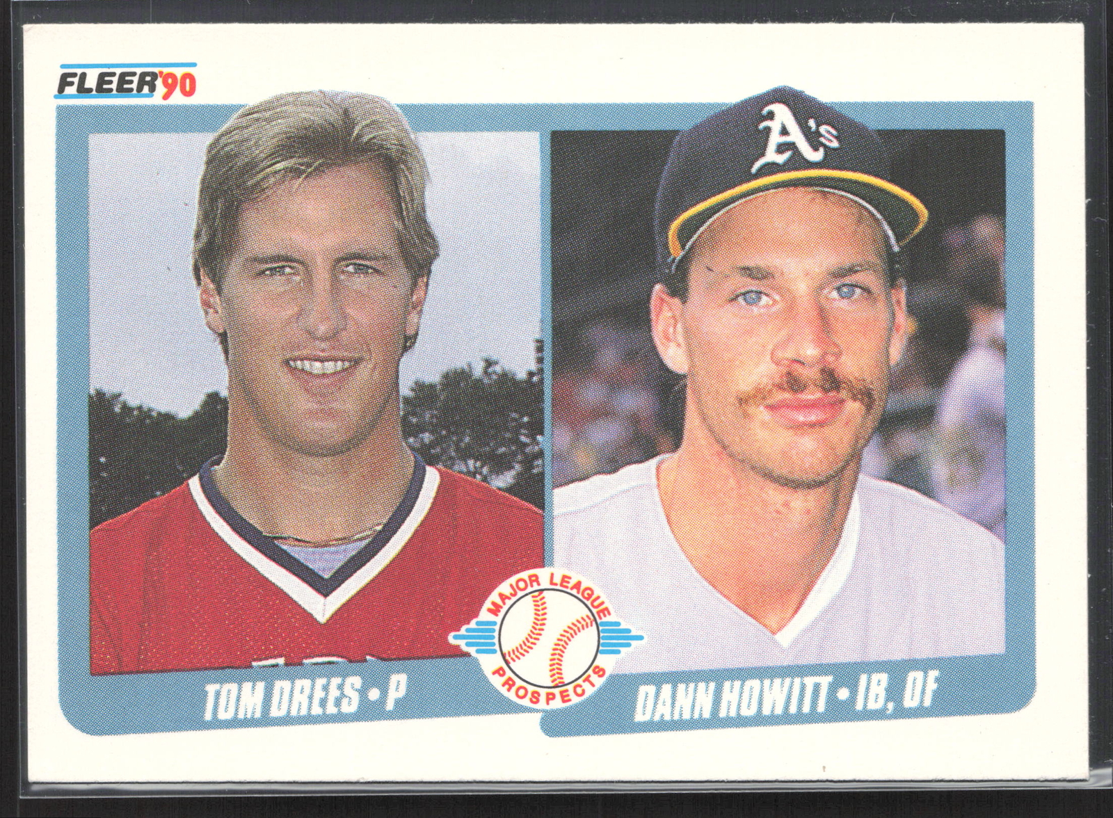 1990 Fleer Canadian #644 Tom Drees / Dann Howitt