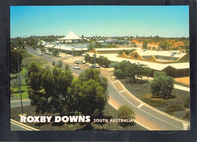 E2034 Australia SA Roxby Downs Shopping Centre postcard