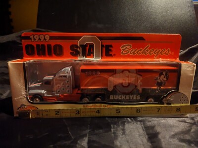 1999 OSU Diecast Toy Trailer..Never Out Of Box But Box Slightly Damaged 