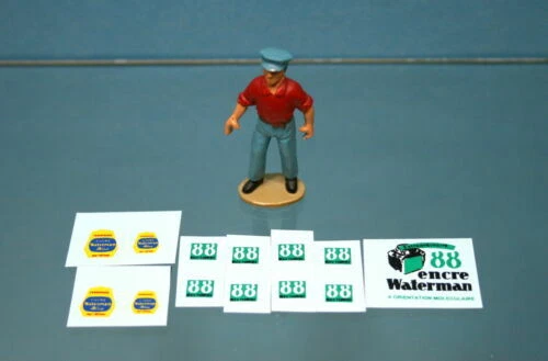 Décalcomanies et autocollants camions pour véhicule miniature