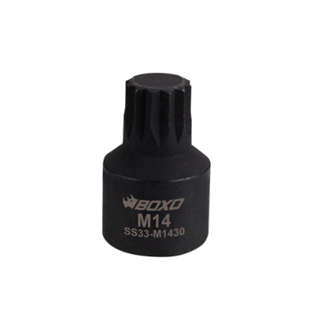 3/8"" Drive Spline Impact Low Profile Bit Socket M14 30.4mm Height SS33-M1430