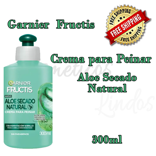 Garnier Fructis Styling Cream Aloe Water/Crema para Peinar Aloe Secado  Natural | eBay