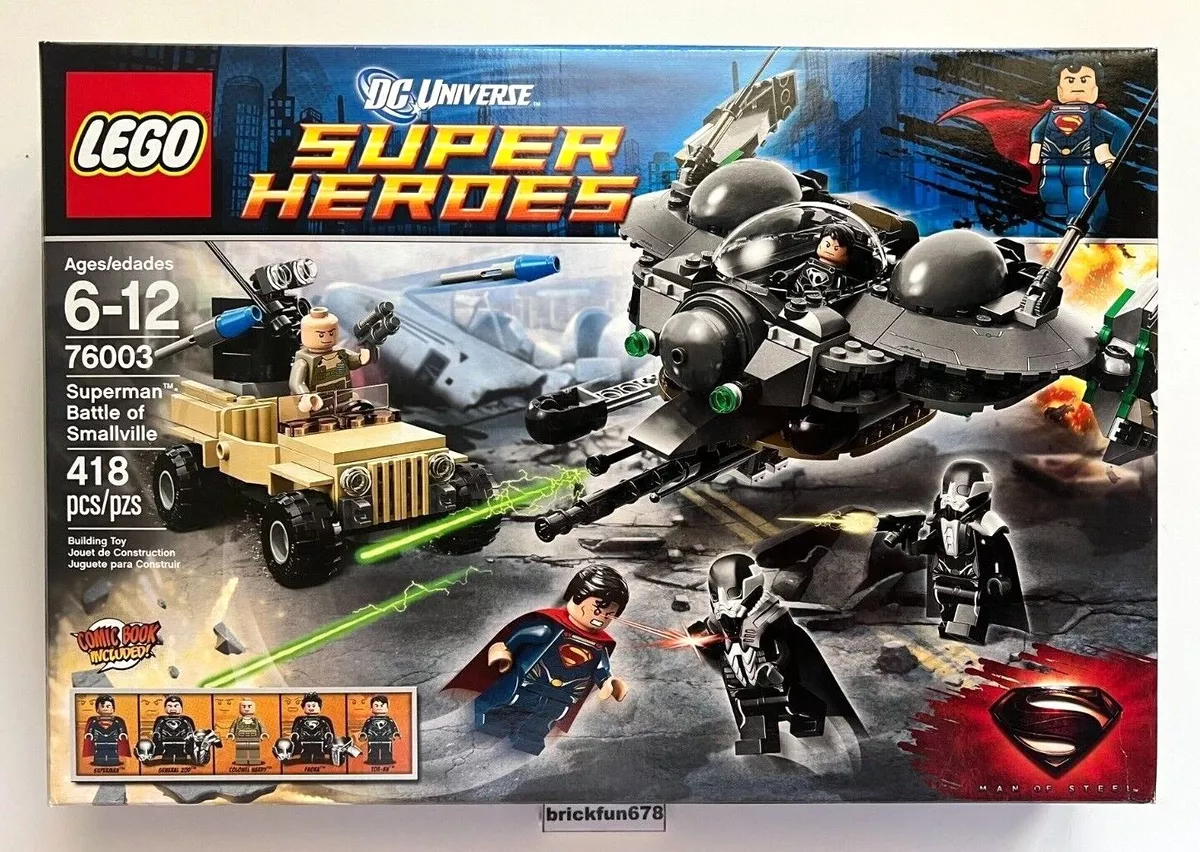 Lego superman battle of smallville cheap