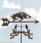 thumbnail 4 - University of Arkansas Weathervane - Hogs - Razorbacks! -   w/ Choice of Mount