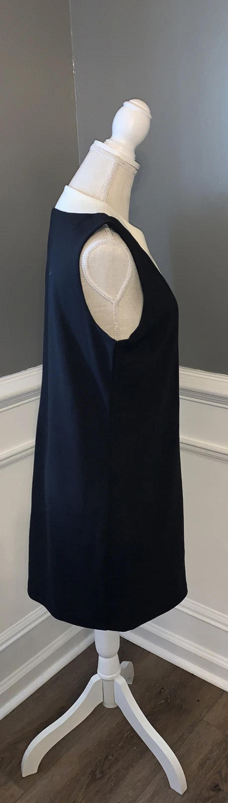 Abito Michael Kors smanicato elasticizzato zip davanti nuovo con etichetta taglia Petite Medium