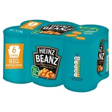 Heinz Beanz in a Rich Tomato Sauce Baked , 14.64 Oz / 415 G, 6 Pack