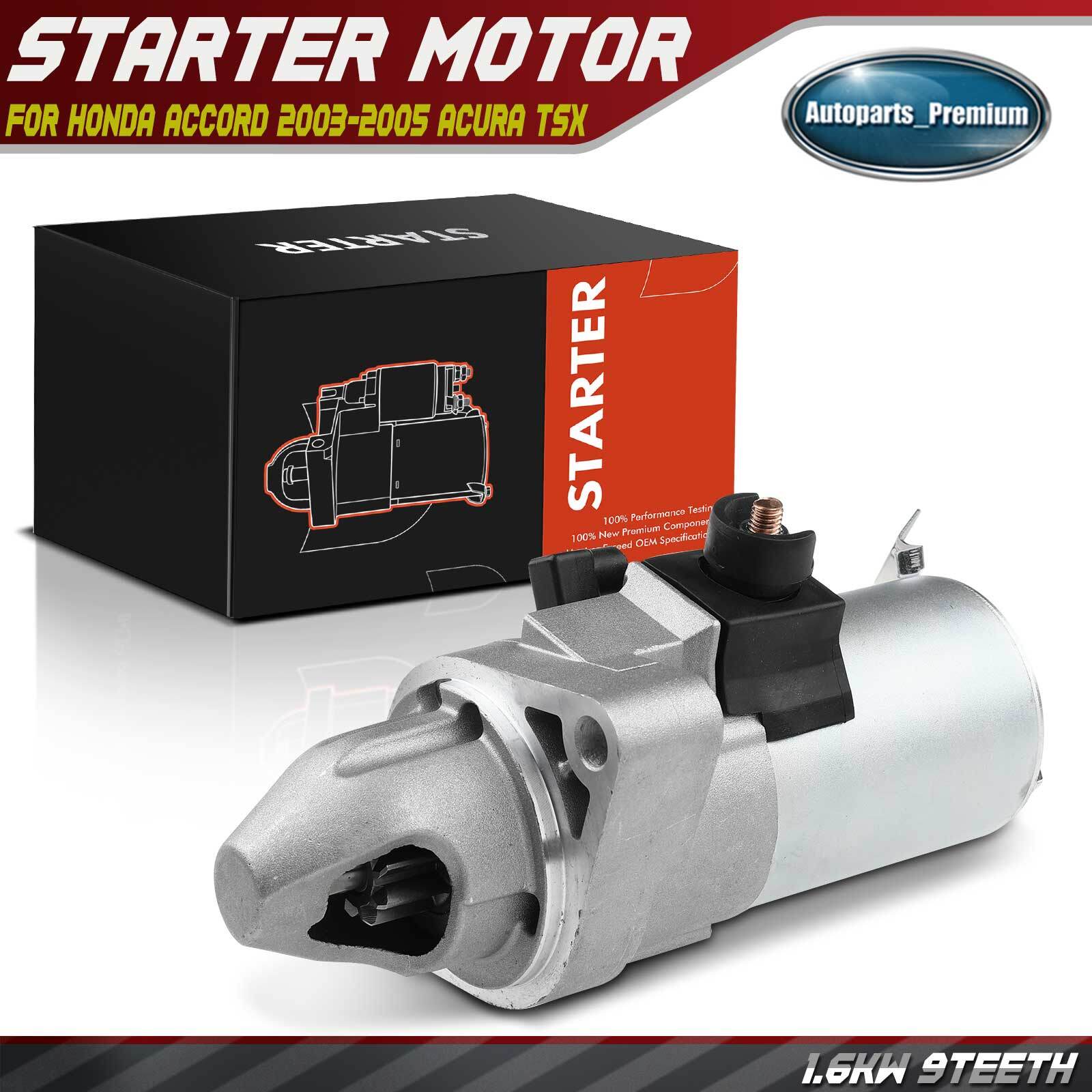 New Starter for Honda Accord 20032005 Element Acura TSX 1.6KW 12V CW