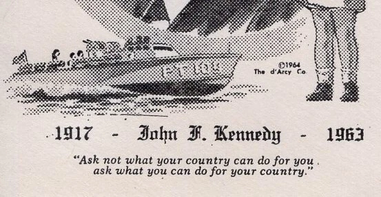 US #1246 May 29 1964 John Kennedy FDC Boston The d'Arcy Co.  ST3378 - Image 2 of 4