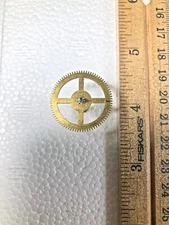 Jauch Clock Movement (PL 21cm) Strike Side 5th Wheel (See Pics To ID) (K8554)