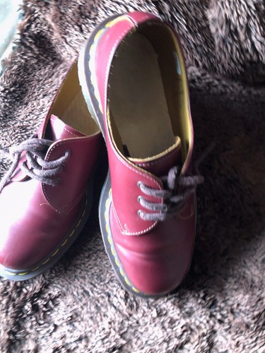 DR Martens donna 1461 Made in England Amaranto in Pelle Tg UK 5; | eBay