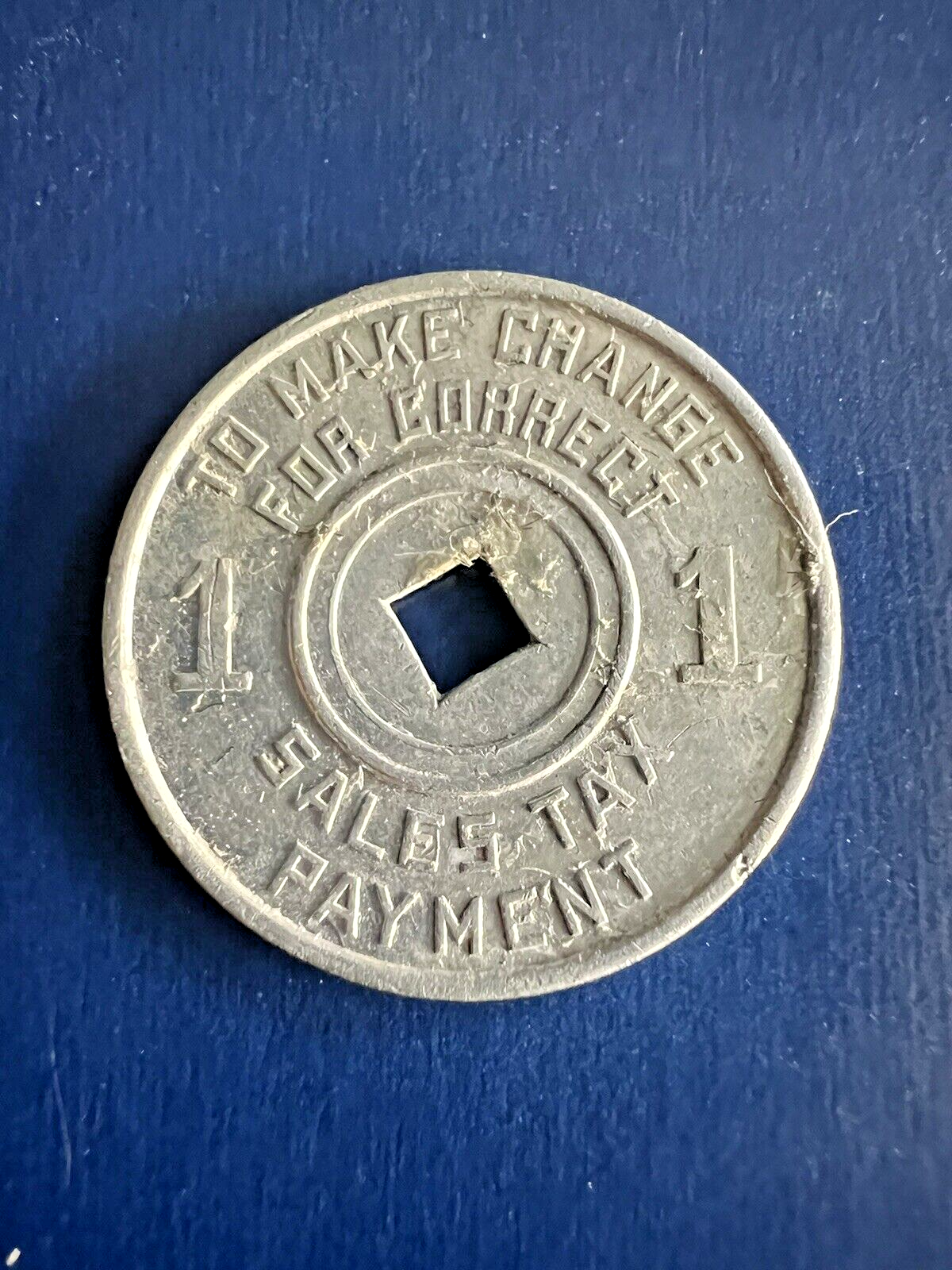 Mississippi Sales Tax Token Tax Commission Coin eBay