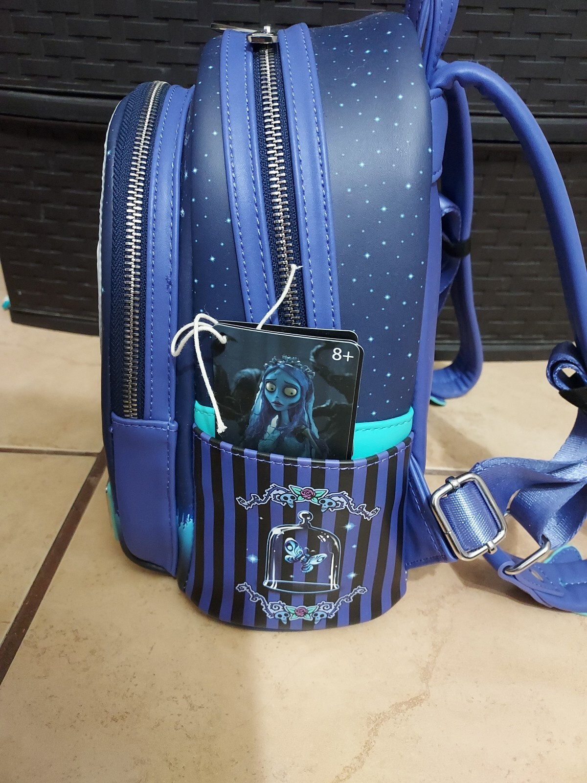 loungefly mini backpack corpse bride - image 2