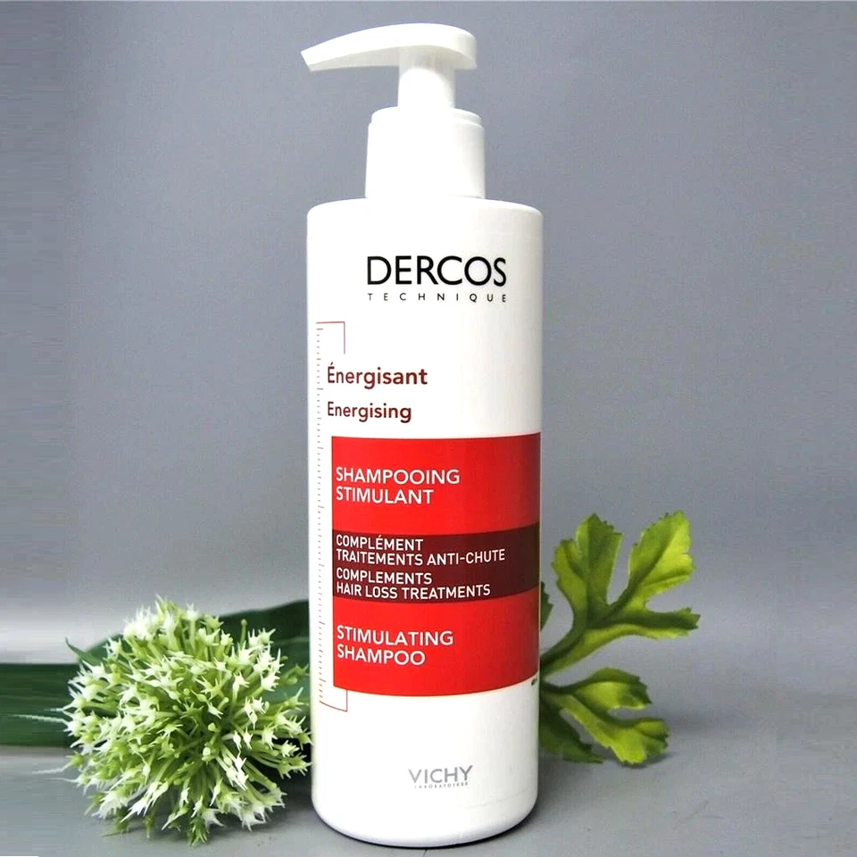 Vichy Dercos Energy+ Stimulating Anti Hairloss Shampoo 400ml / 13.5oz - Image 2 of 3