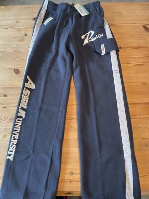 Yi Li Tao Hose 152 158 Jogginghose Blau Grau Kuschelig Bequem Neu!