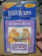 teddy ruxpin all about bears new world 1998 cassette read along storybook
