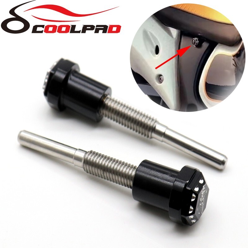 Front 3D Hex Seat Thumb Screws Bolts For Suzuki GSX1300R Hayabusa 2008-2023