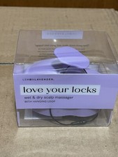 Lemon Lavender Wet and Dry Scalp Massager New In Package Purple