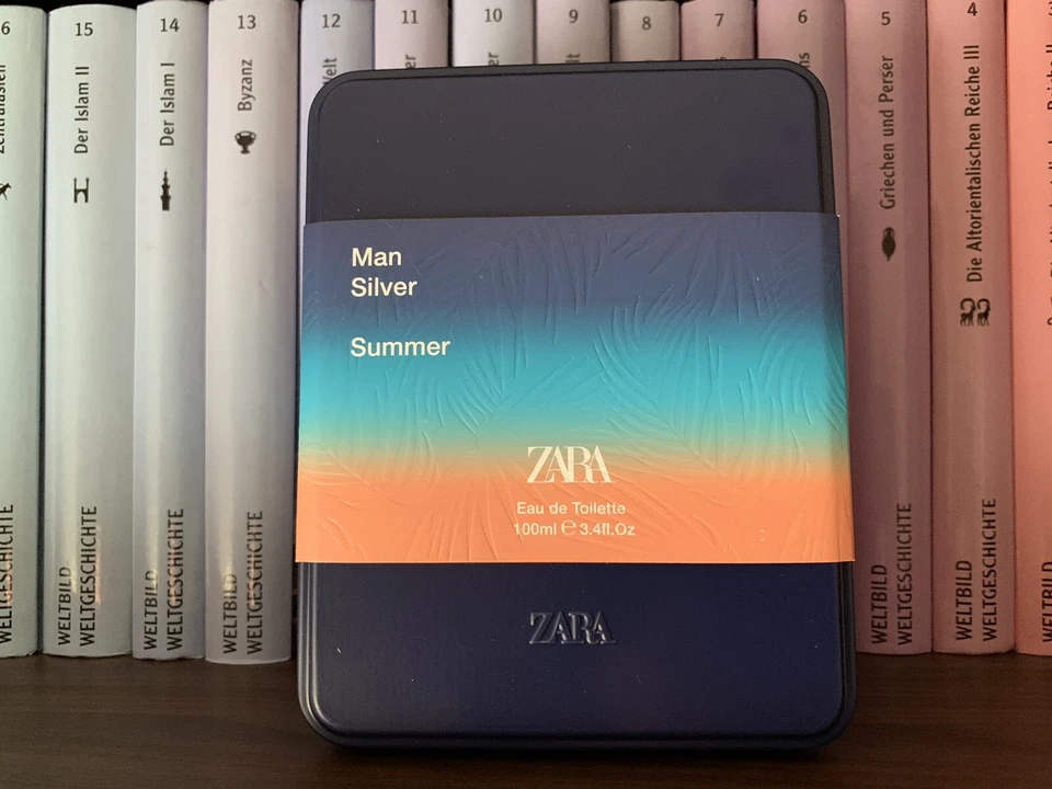ZARA - MAN SILVER - SUMMER - EDT 100 ML , Neu