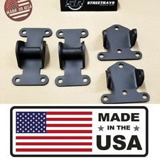 Sr Sbc Bbc Chevy V8 Block Steel Motor Frame Solid Mounts Imca Stock Drag