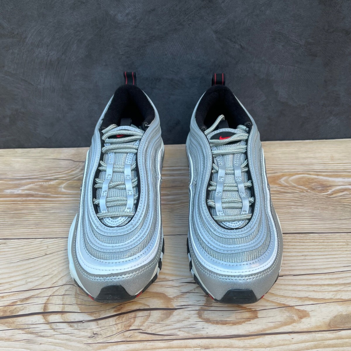 Nike Air Max 97 OG Metallic Silver Reflective Women's Size 6 | eBay