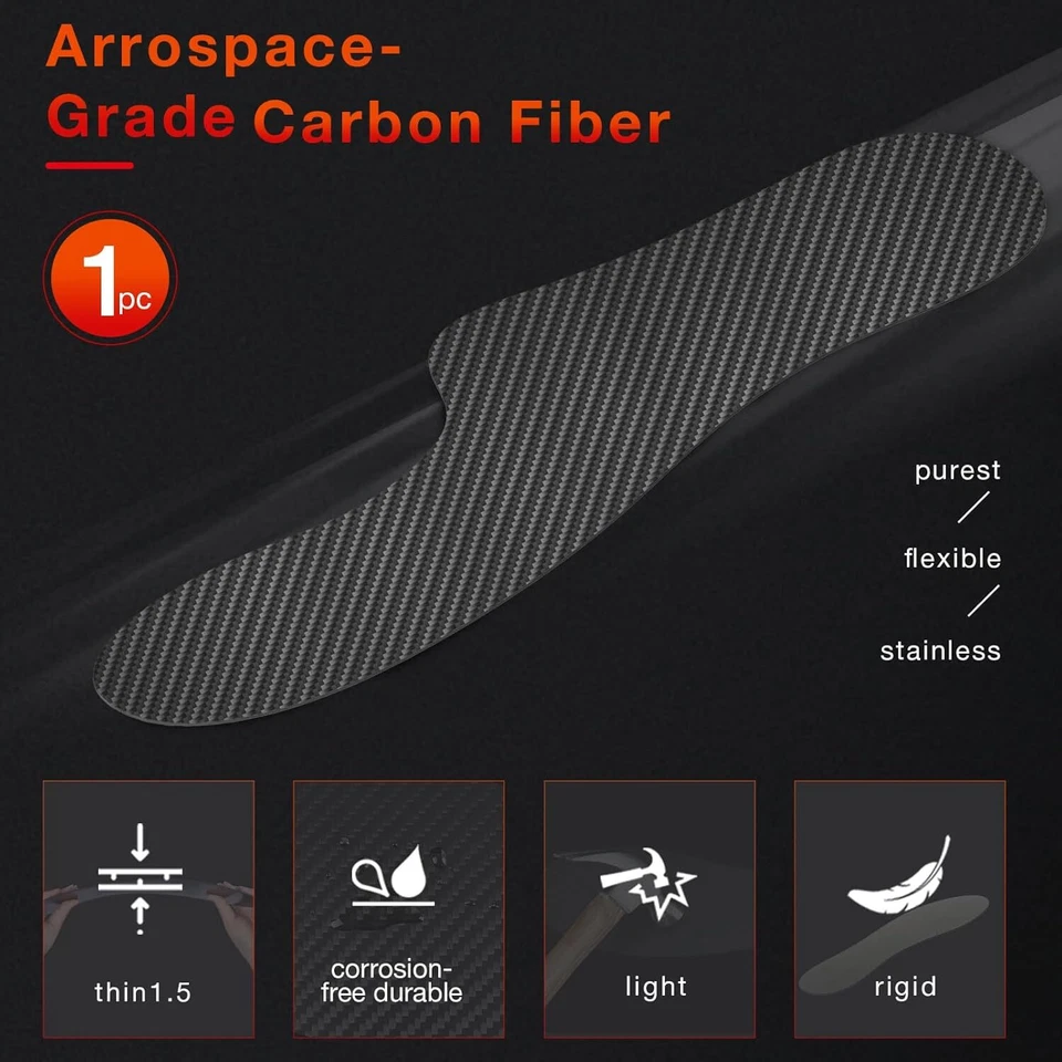 Plantilla de fibra de carbono Mortons Extension, inserto ortopédico para zapatos Morton's Extension Foto 4 de 4