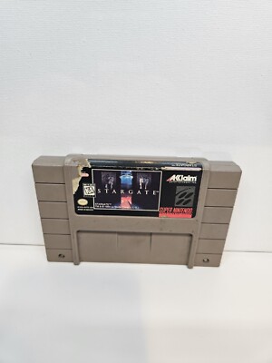  Stargate  [GOOD] (Super Nintendo Entertainment System, 1995) +LOOSE CART+  