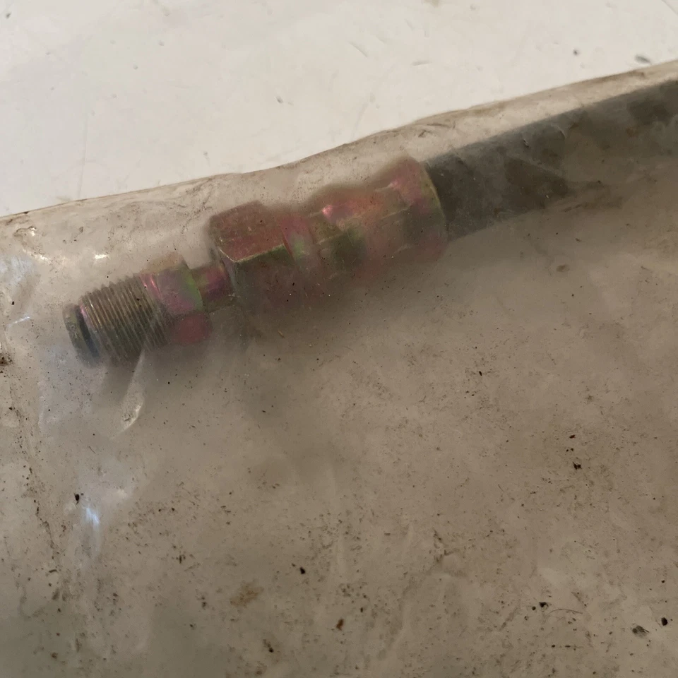 GENUINE CASE IH BACKHOE LOADER D66741 BRAKE HOSE MODELS 480C 580C 580D NEW OEM - Image 4 of 4