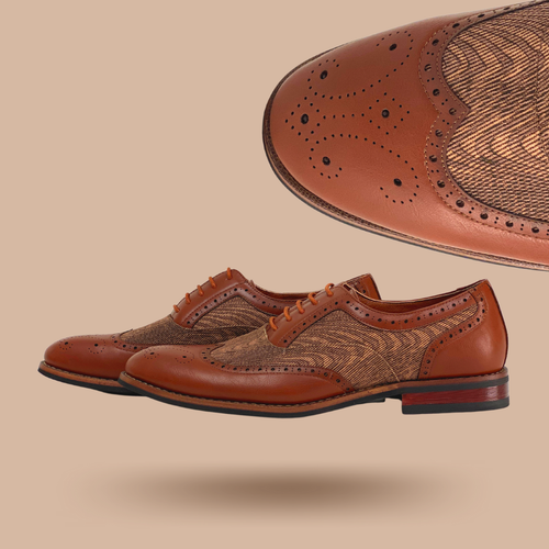 Ferro Aldo Men Classic Perforated Duo 