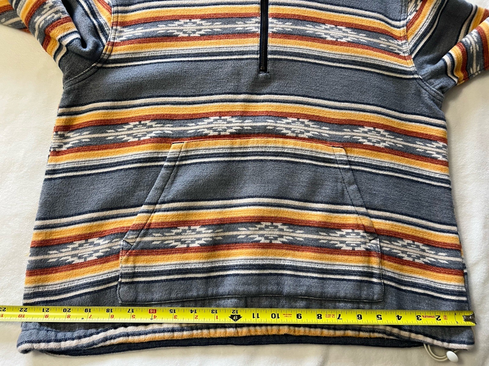 Pendleton Half-Zip Doublesoft Pullover Denim Salt… - image 18