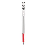 "FüR TT15 Torx-Schraubendreherbit 1/4\" Sechskantschaft 4\" Magnet Mit Lochspitze"