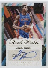 2024-25 Panini Court Kings Brush Strokes 36/99 Jalen Duren #BR-DUR Auto 1s2h