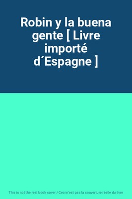 Robin und die guten Leute [ Importbuch aus Spanien ], Unknown