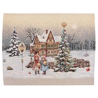 Sandner Heiligabend Gobelin-Tischset Platzset Deckchen Platzdeckchen 38X48 Cm