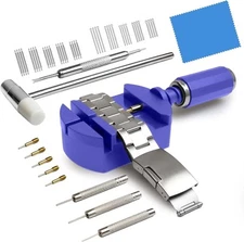 Watch Link Removal Kit, Band Sizing Tool for Strap Blue 