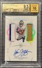 2020 PANINI FLAWLESS VAN JEFFERSON ROOKIE DUAL PATCH AUTO /20 BGS 9.5
