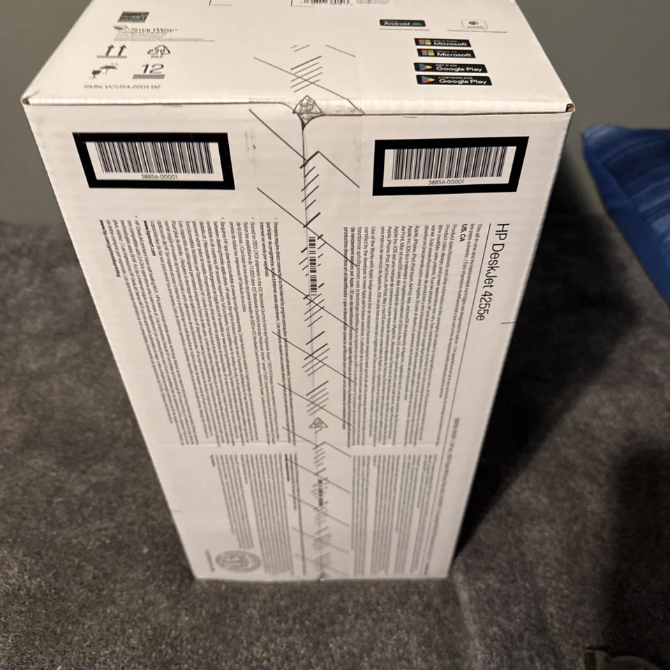 HP DeskJet 4255e Wireless Color All-In-One Inkjet Printer Print Scan Copy Best - Image 3 of 4