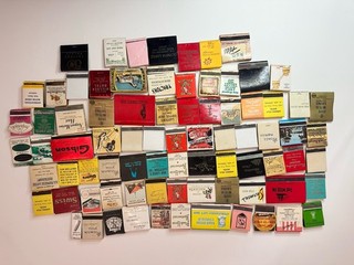 Vintage Matchbooks Some Used Food Hotels Banks Etc. Very Cool Lot Of 75 Pics!
